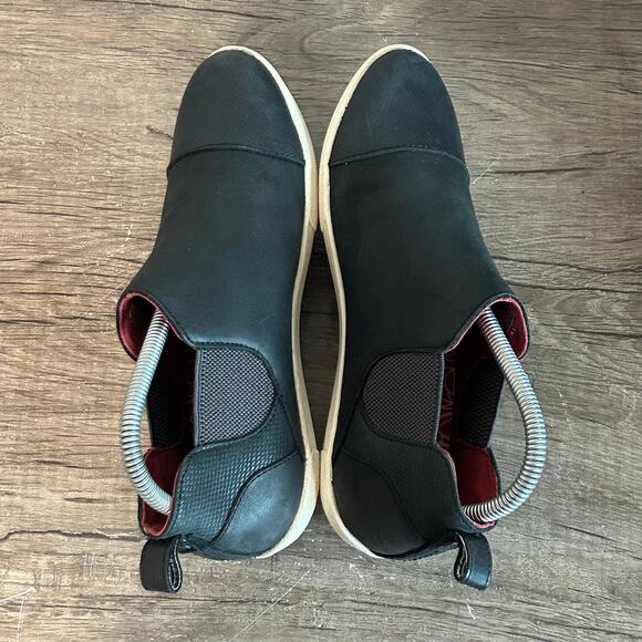 Olukai Waipahe Women’s Slip-On Booties Shoes Size 7 Black - Picture 5 of 8